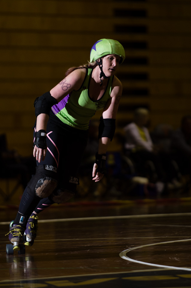 Vice City Rollers B v Daughters of Mayhem. Photographer: Brett Sargeant, D-eye Photography