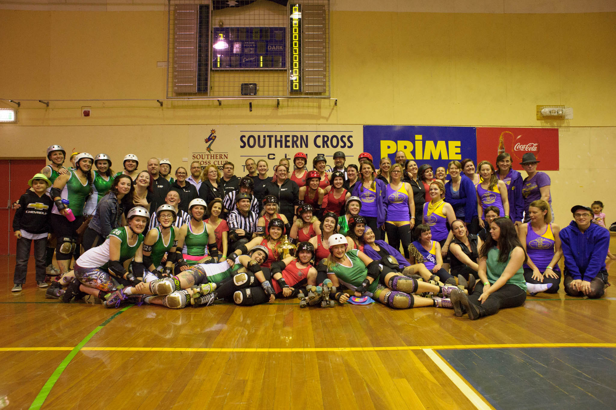 CRDL Grand Final 2015 - Block to the Future. Photographer: Brett Sargeant, D-eye Photography