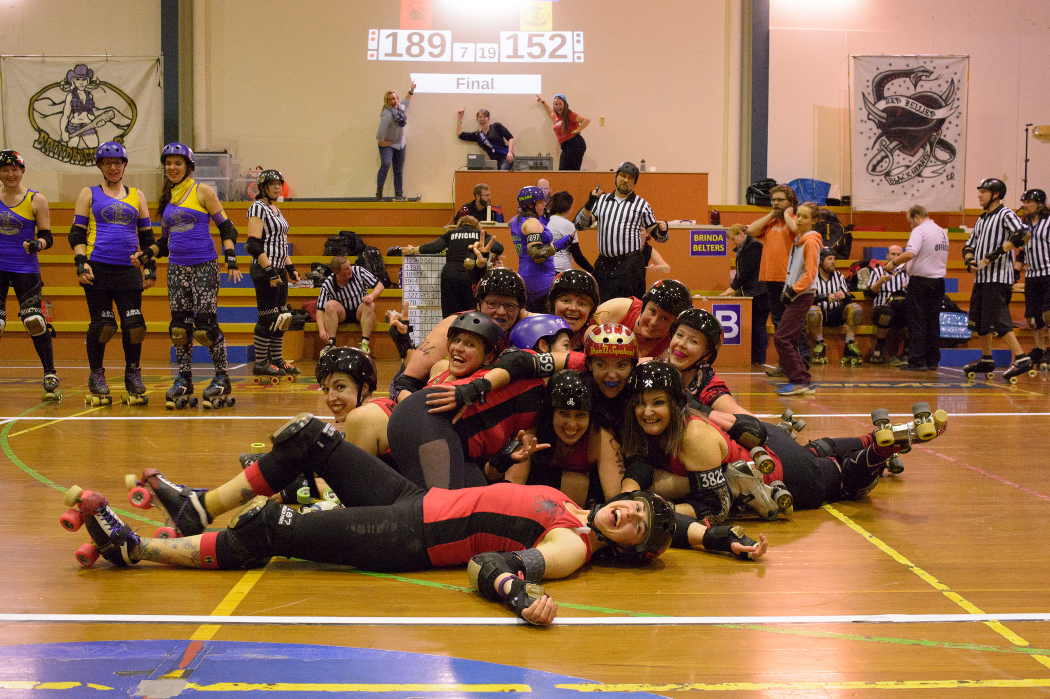 CRDL - Red Bellied Black Hearts v Brindabelters, Photographer: Brett Sargeant, D-eye Photography