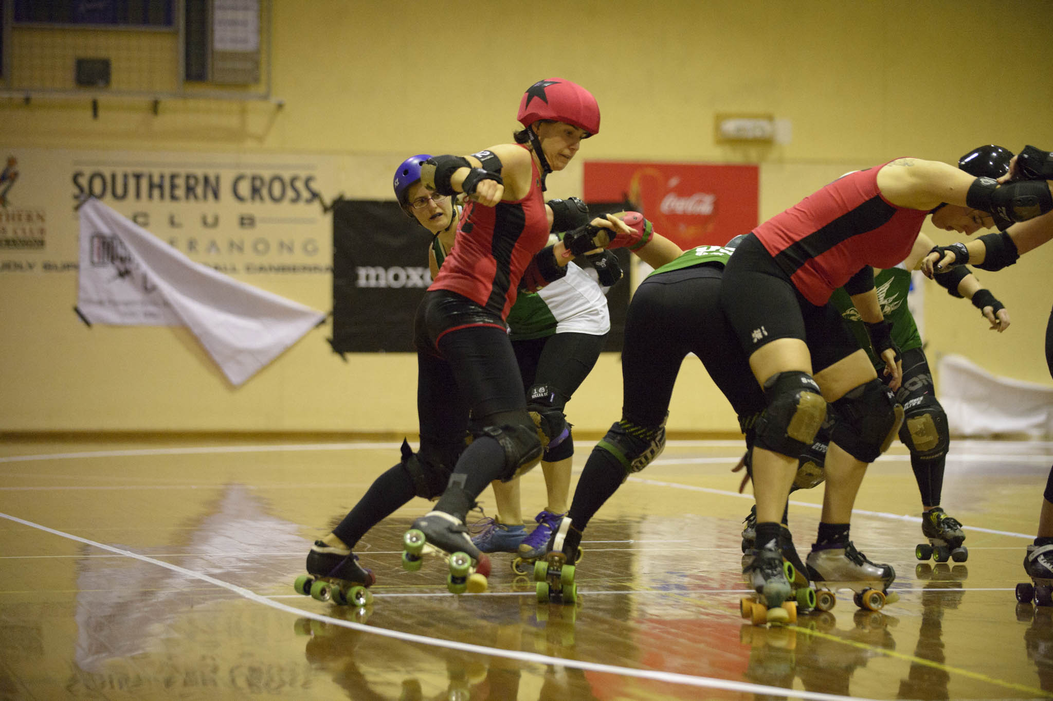 CRDL - Red Bellied Black Hearts v Surly Griffins, Photographer: Brett Sargeant, D-eye Photography