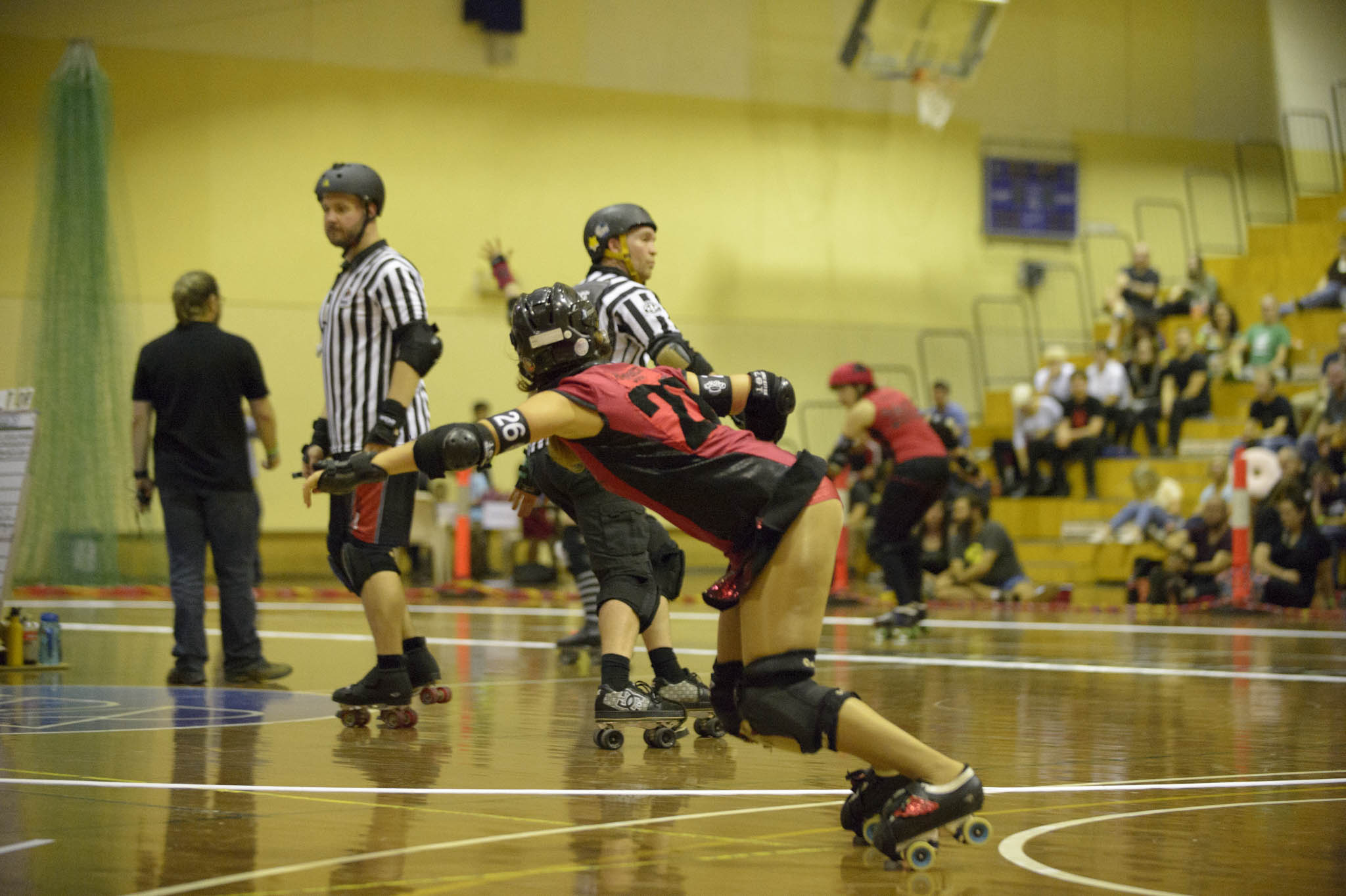 CRDL - Red Bellied Black Hearts v Surly Griffins, Photographer: Brett Sargeant, D-eye Photography