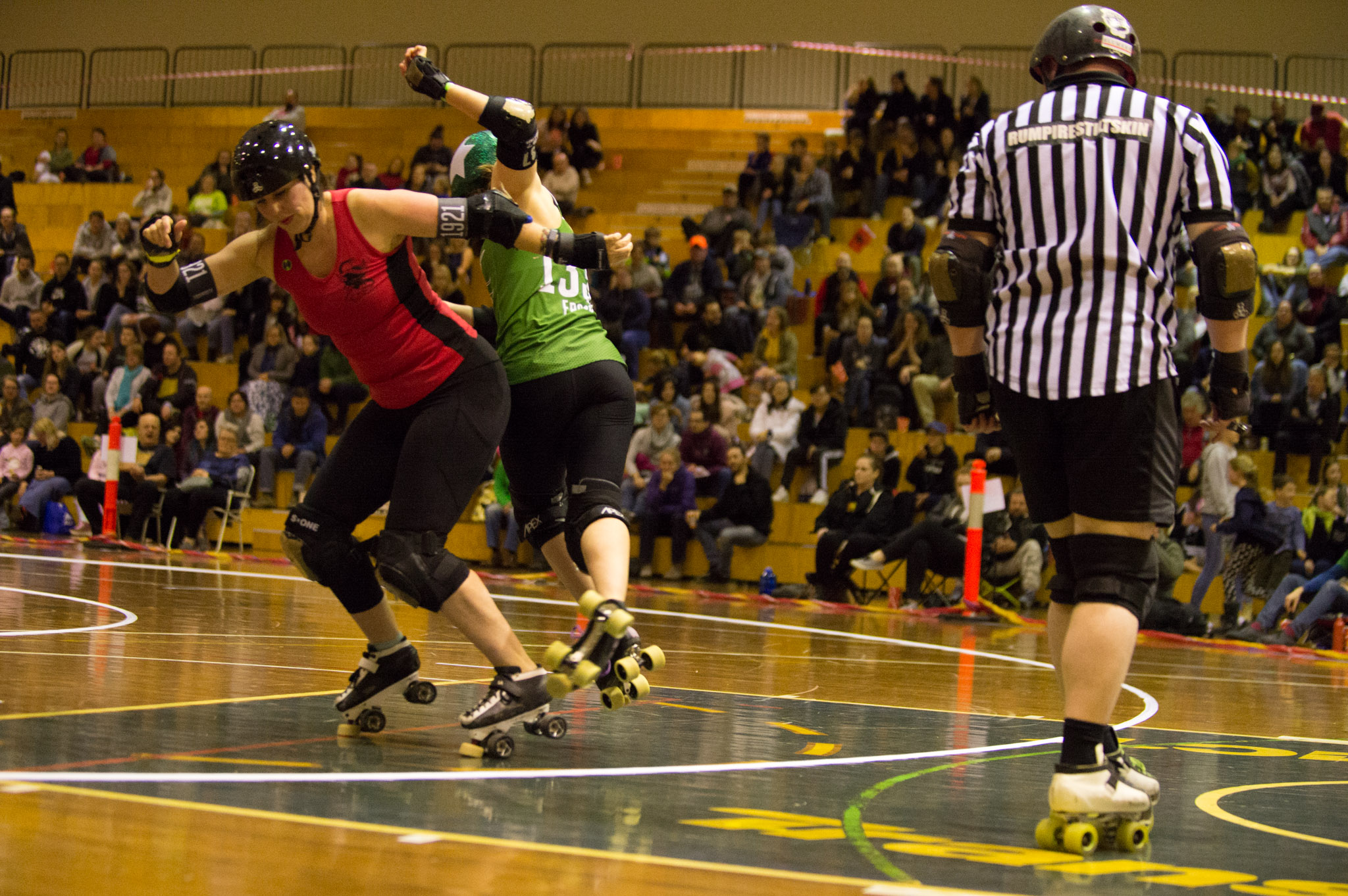 CRDL - Red Bellied Black Hearts v Surly Griffins. Photographer: Brett Sargeant, D-eye Photography